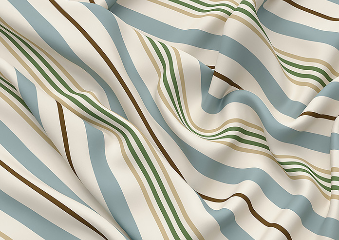 The British Stripe Co. George, Derwent No.1 - Made to Measure Curtains - Image 4